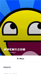 Mobile Screenshot of jeremy.com